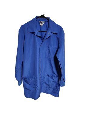 Denline Protection Plus Uniform Shirt Mens Size Small Button Up Long Sleeve